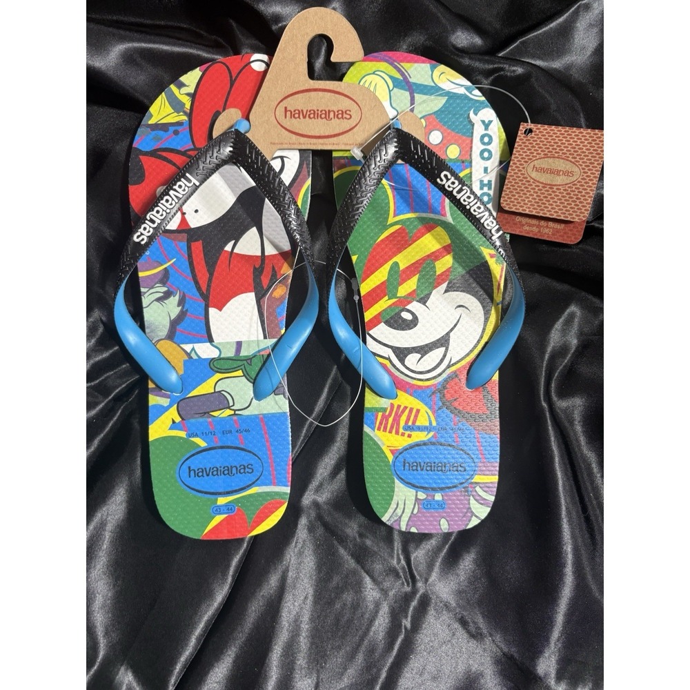 Havaianas‎  Graphic Flip Flops Size Men's Size 12